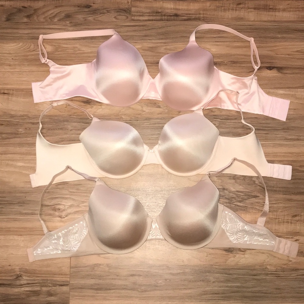 Three 34DD bras. Never worn.